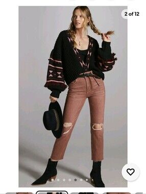 Pilcro The Vintage Straight Jeans **altered**